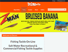 Tablet Screenshot of decoro.co.nz